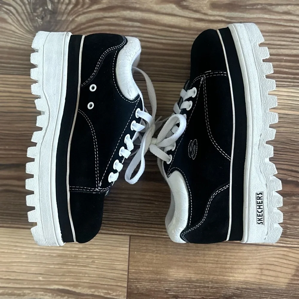 Skechers chunky platform